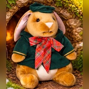 Velveteen Rabbit Vintage 1985 12" Plush Bunny Toys R Us Exclusive tags included